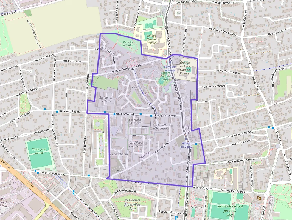 Appartement 93 m² quatre pièces à vendre à Saint-Priest