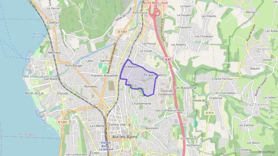 Appartement 54 m² deux pieces à vendre à Aix-les-Bains