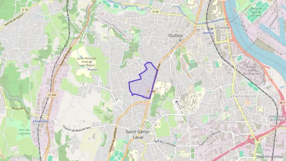 Appartement 110 m² cinq pièces à vendre à Saint-Genis-Laval