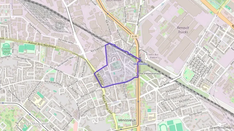 Appartement 79 m² quatre pièces à vendre à Vénissieux