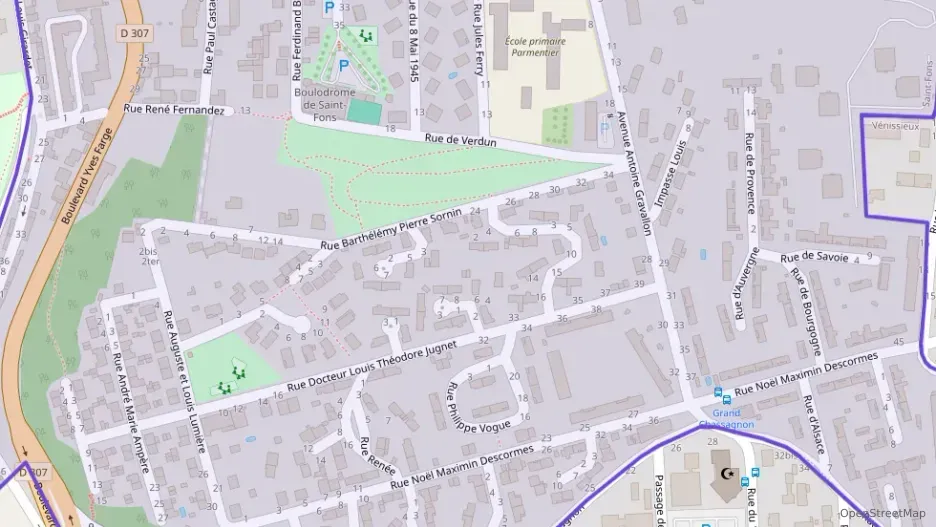 Appartement 55 m² deux pieces à vendre à Saint-Fons