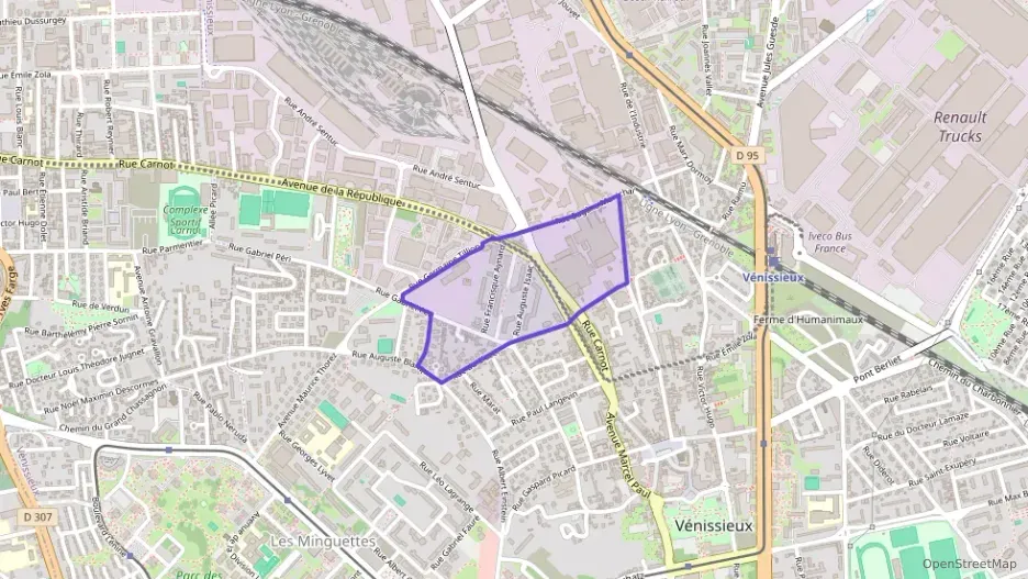 Appartement 68 m² trois pièces à vendre à Vénissieux Appartement 68 m² trois pièces à vendre à Vénissieux