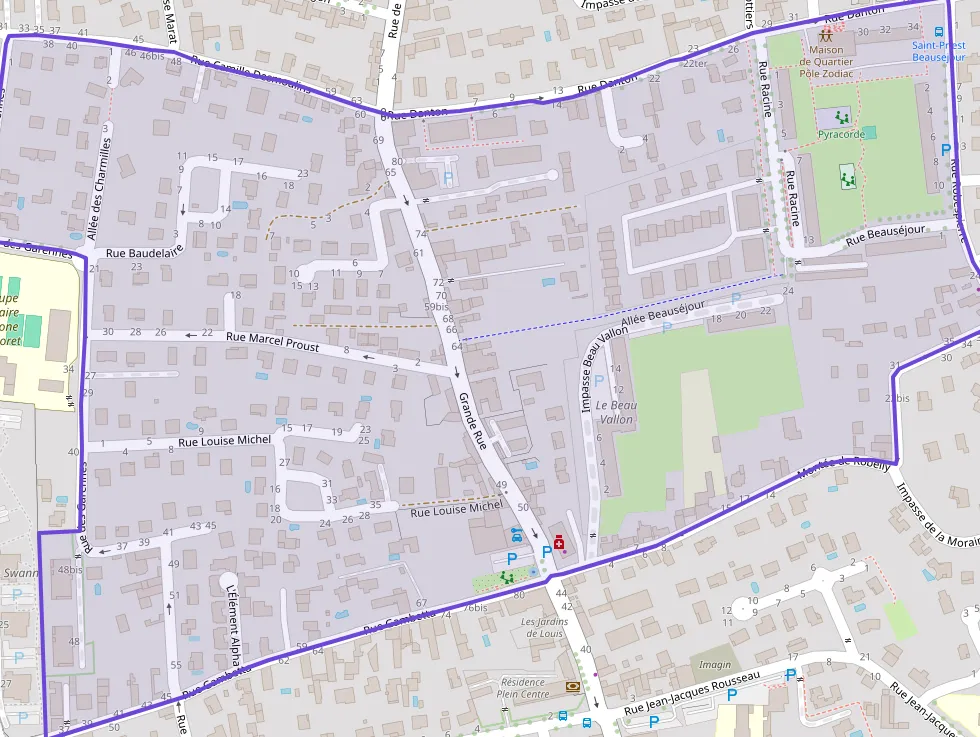 Appartement 60 m² trois pièces à vendre à Saint-Priest