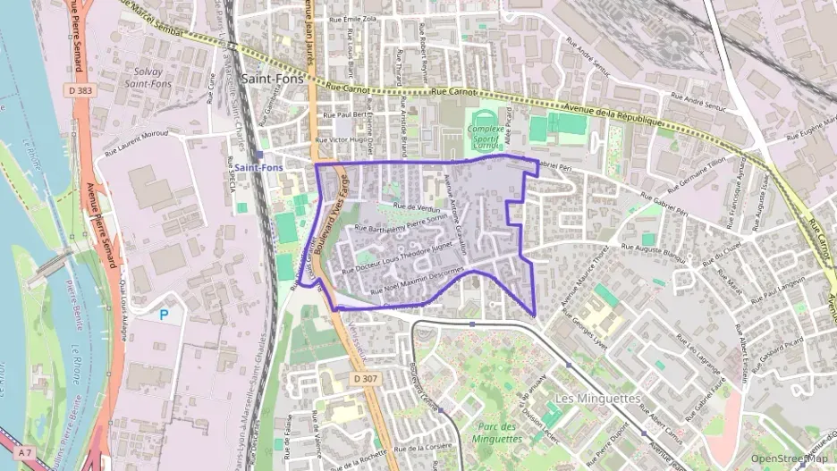 Appartement 45 m² deux pieces à vendre à Saint-Fons Appartement 45 m² deux pieces à vendre à Saint-Fons