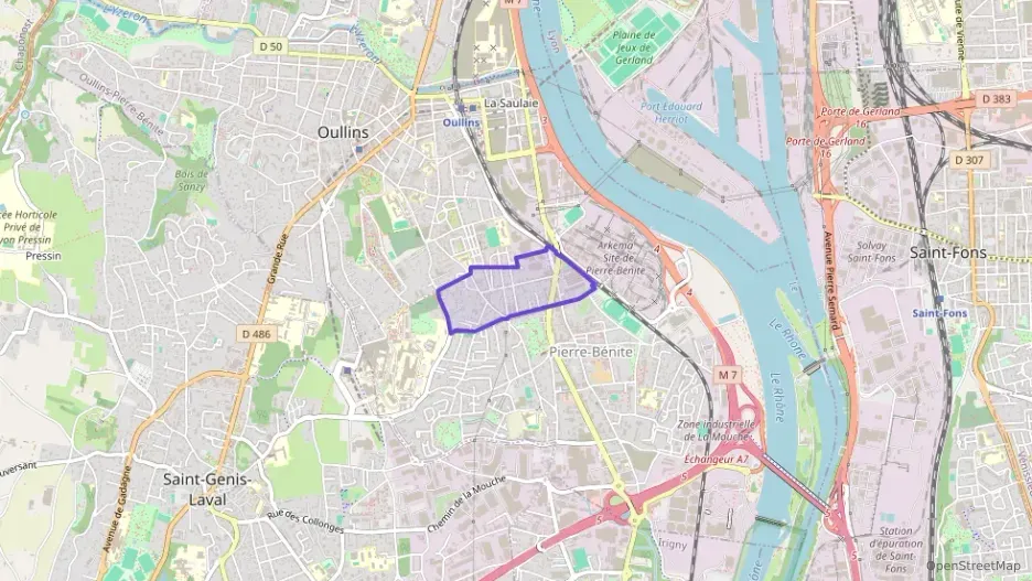 Appartement 49 m² une piece à vendre à Pierre-Bénite Appartement 49 m² une piece à vendre à Pierre-Bénite