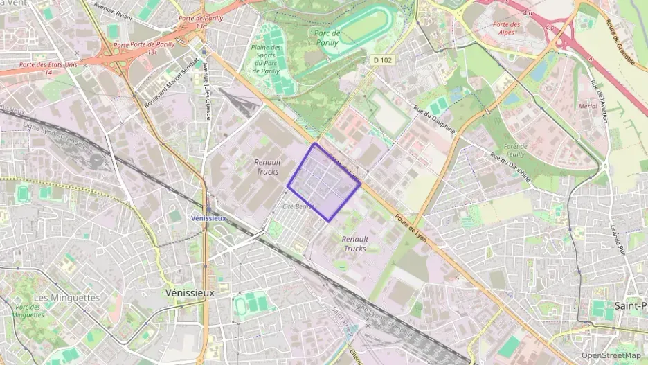 Appartement 62 m² trois pièces à vendre à Saint-Priest