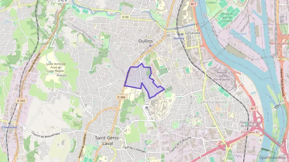 Appartement 95 m² trois pièces à vendre à Oullins-Pierre-Bénite