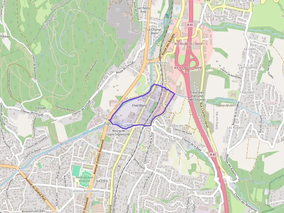 Appartement 63 m² quatre pièces à vendre à Aix-les-Bains