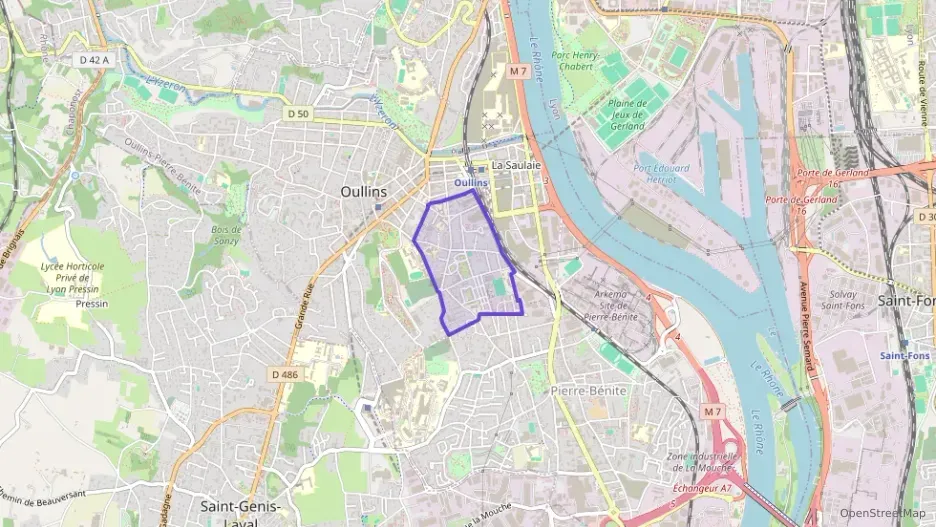 Appartement 54 m² trois pièces à vendre à Oullins-Pierre-Bénite