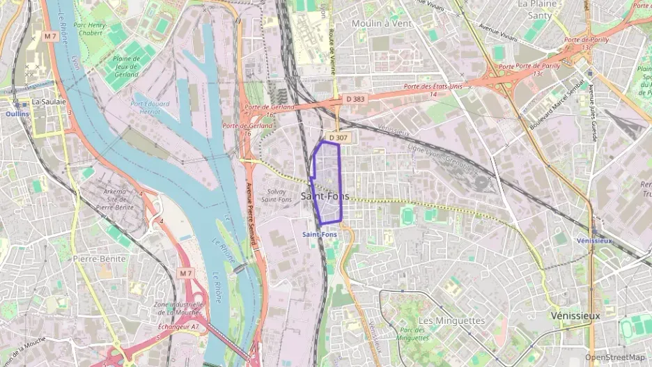 Appartement 27 m² deux pieces à vendre à Saint-Fons