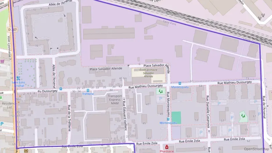 Appartement 37 m² deux pieces à vendre à Saint-Fons Appartement 37 m² deux pieces à vendre à Saint-Fons