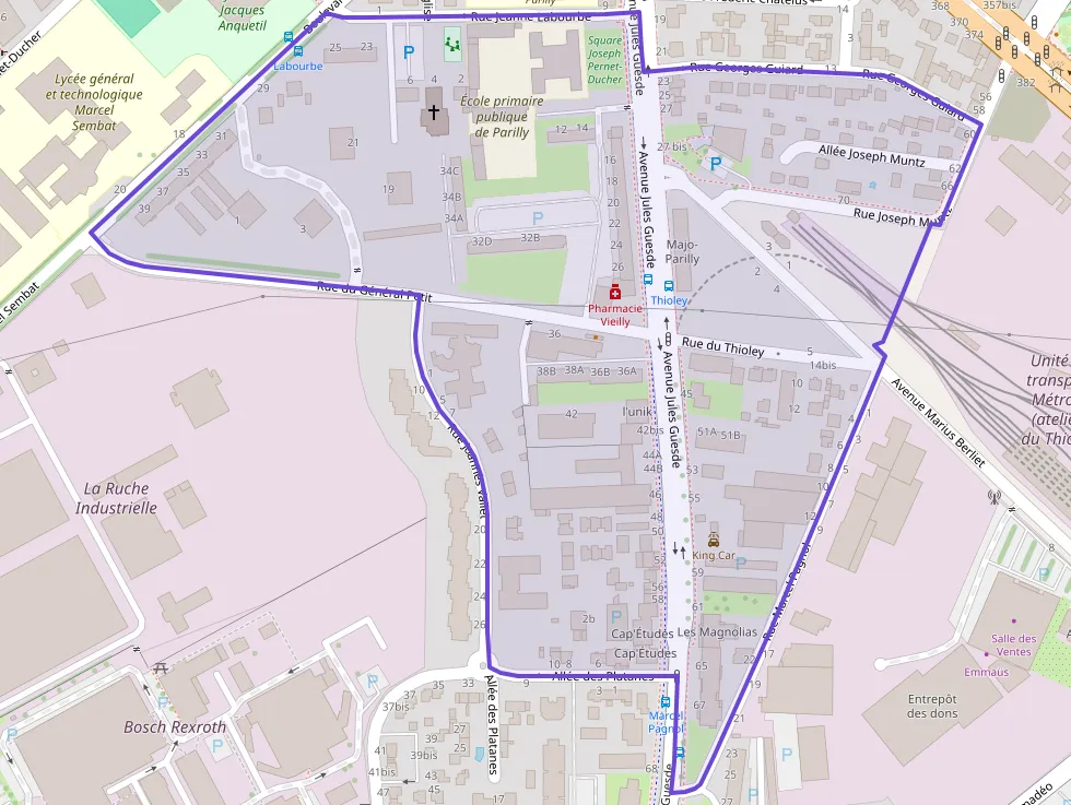 Appartement 68 m² trois pièces à vendre à Vénissieux