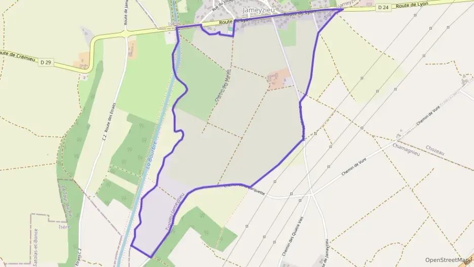 Appartement 90 m² quatre pièces à vendre à Tignieu-Jameyzieu