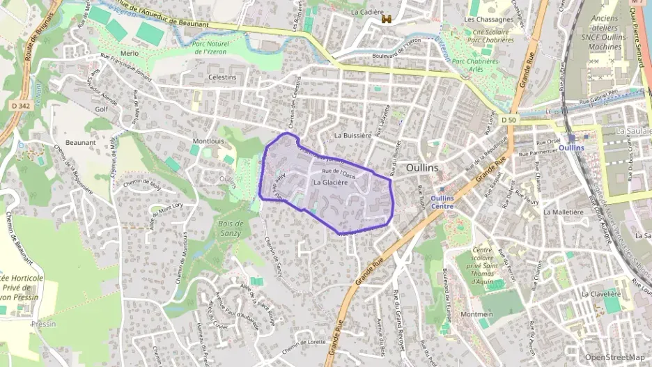 Appartement 53 m² trois pièces à vendre à Oullins-Pierre-Bénite