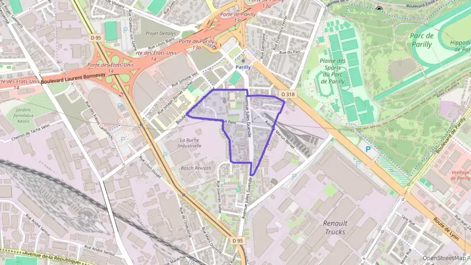 Appartement 61 m² quatre pièces à vendre à Vénissieux