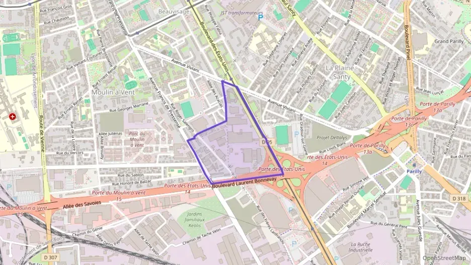 Appartement 80 m² quatre pièces à vendre à Vénissieux Appartement 80 m² quatre pièces à vendre à Vénissieux