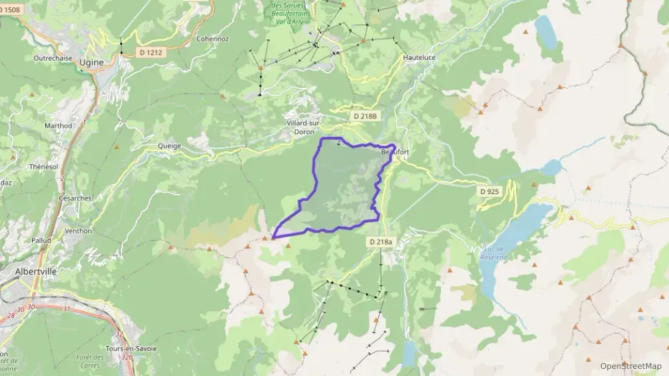 Appartement 53 m² trois pièces à vendre à Beaufort