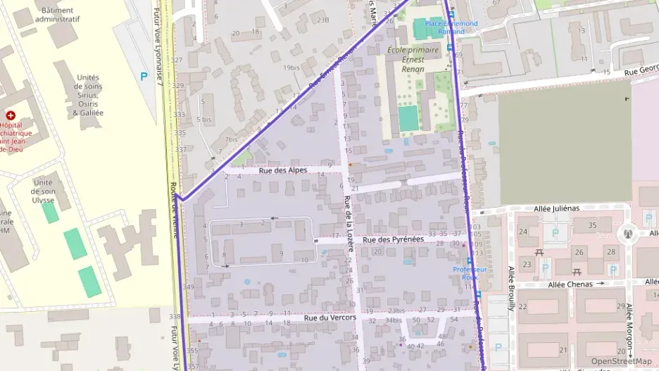 Appartement 64 m² trois pièces à vendre à Vénissieux