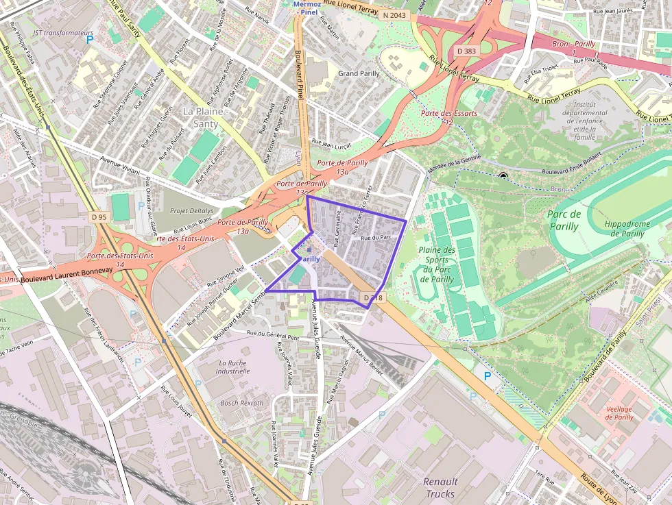 Appartement 44 m² deux pieces à vendre à Vénissieux