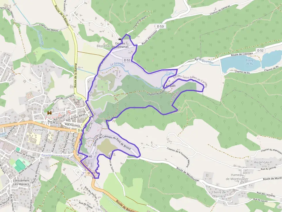 Appartement 64 m² trois pièces à vendre à Crémieu