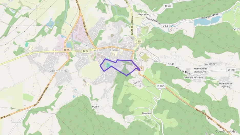 Appartement 47 m² deux pieces à vendre à Crémieu