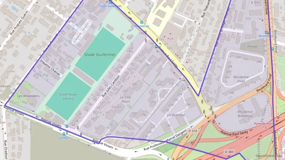 Appartement 40 m² une piece à vendre à Lyon 8e Arrondissement