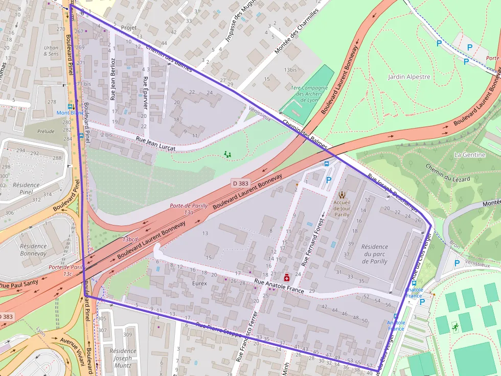 Appartement 38 m² une piece à vendre à Vénissieux