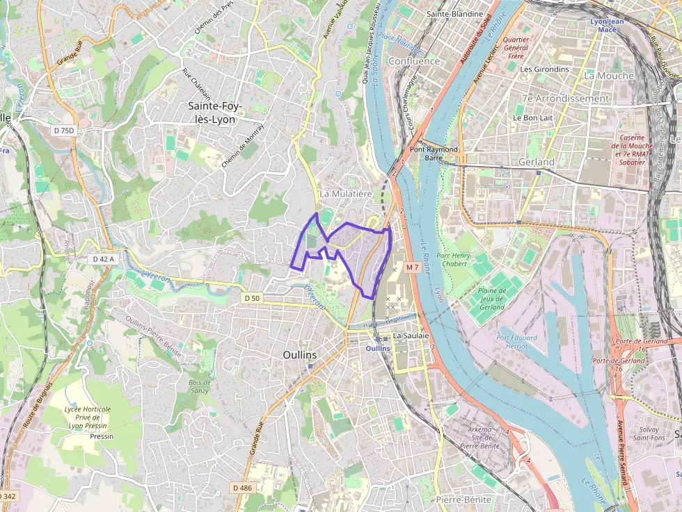 Appartement 72 m² trois pièces à vendre à La Mulatière
