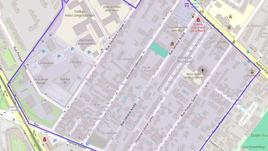 Appartement 44 m² une piece à vendre à Lyon 8e Arrondissement