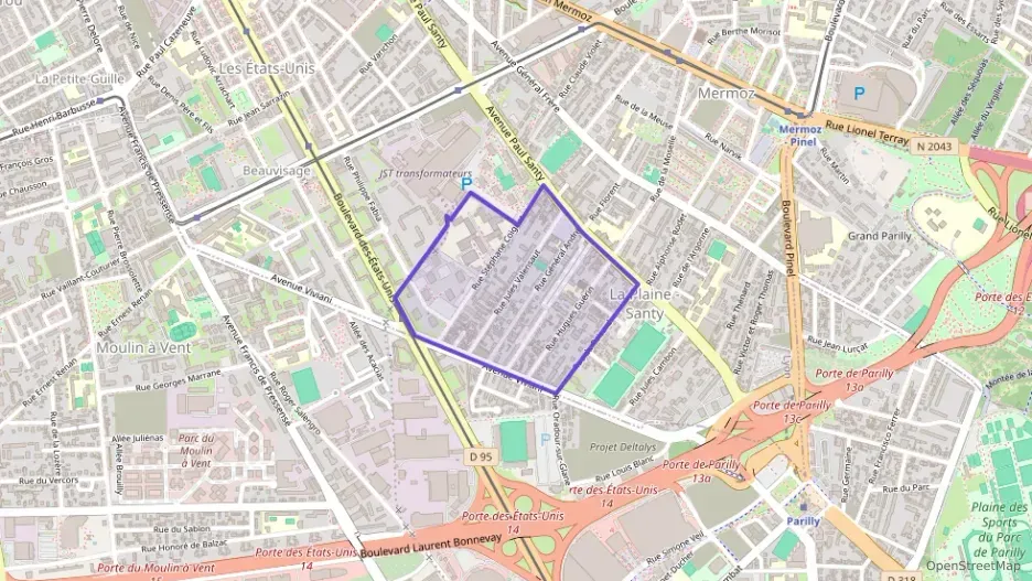 Appartement 44 m² une piece à vendre à Lyon 8e Arrondissement