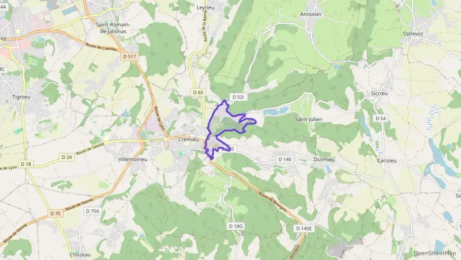 Appartement 31 m² deux pieces à vendre à Crémieu