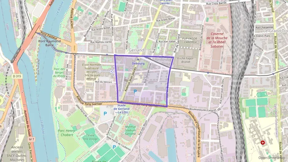 Appartement 63 m² trois pièces à vendre à Lyon 7e Arrondissement