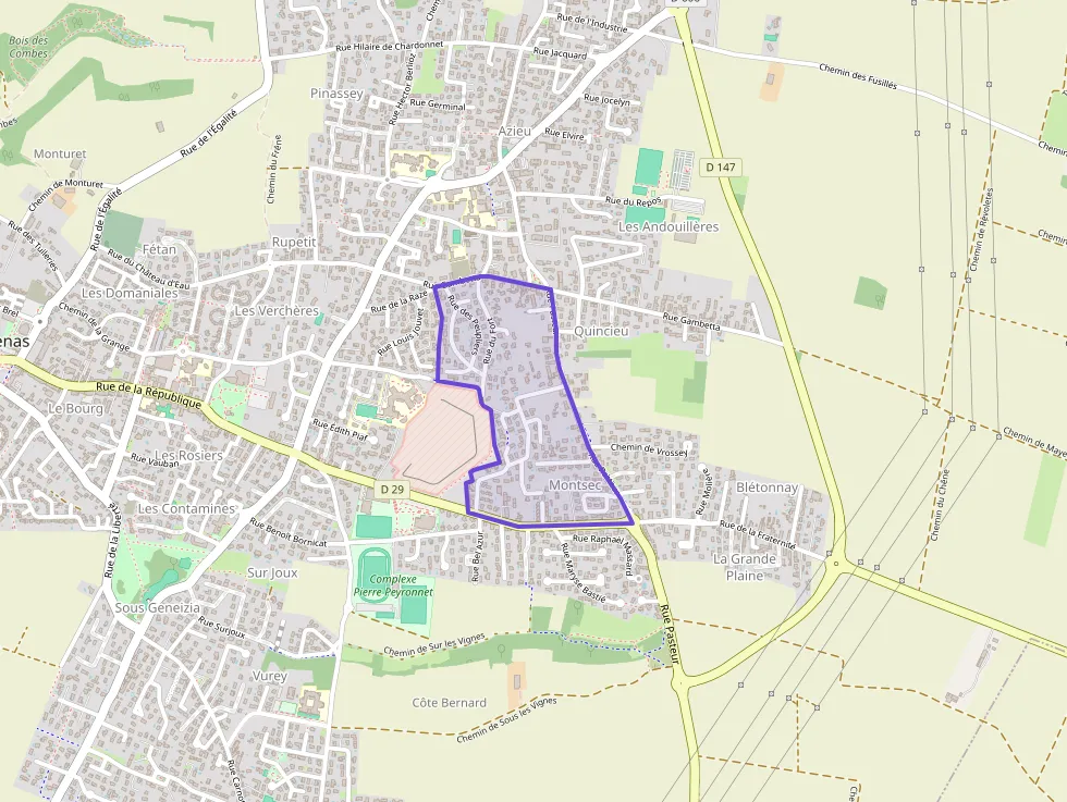 Appartement 84 m² trois pièces à vendre à Genas