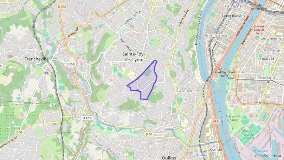 Appartement 104 m² quatre pièces à vendre à Sainte-Foy-lès-Lyon Appartement 104 m² quatre pièces à vendre à Sainte-Foy-lès-Lyon