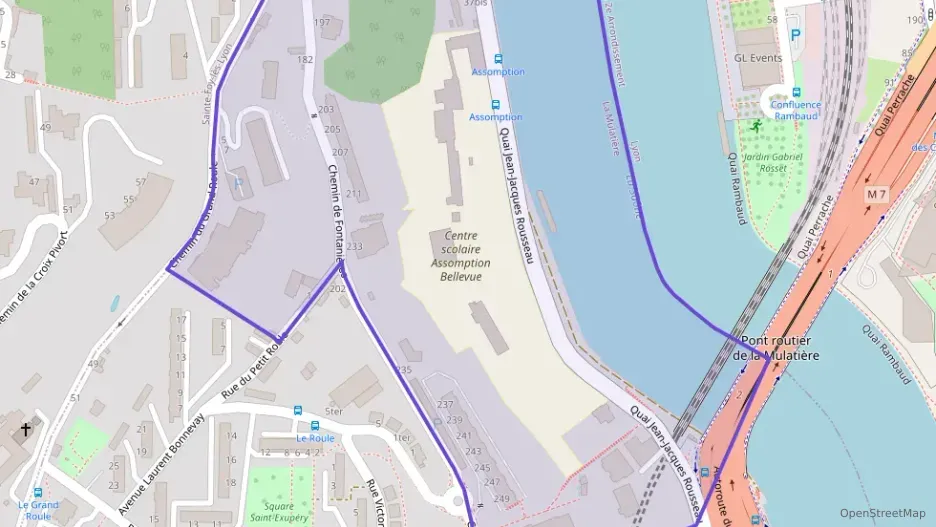 Appartement 87 m² quatre pièces à vendre à La Mulatière Appartement 87 m² quatre pièces à vendre à La Mulatière