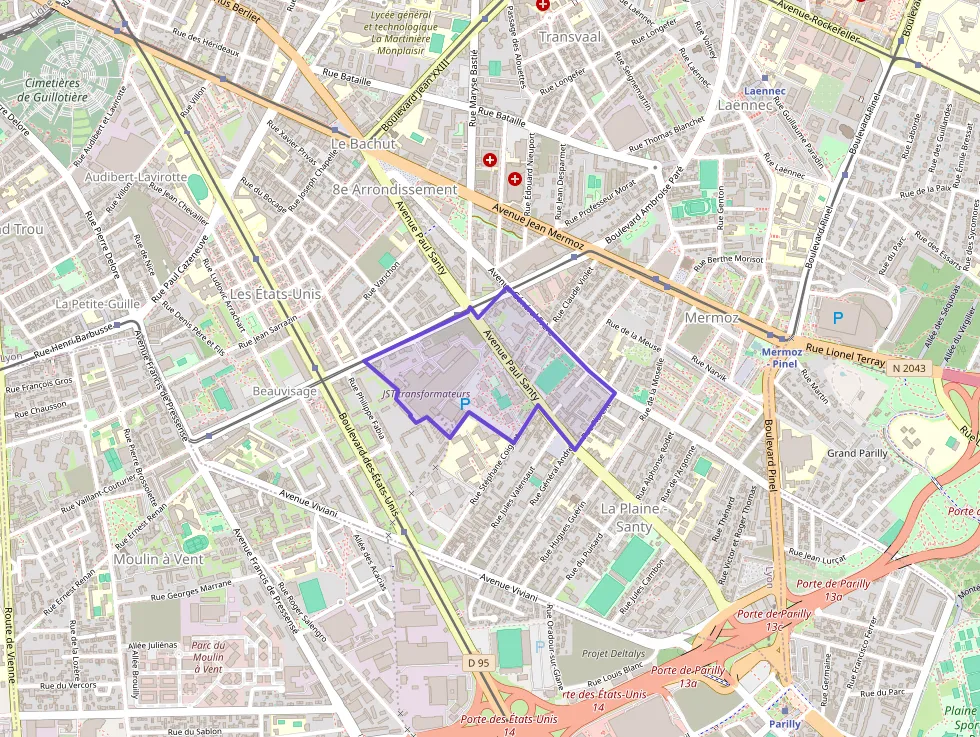 Appartement 34 m² une piece à vendre à Lyon 8e Arrondissement