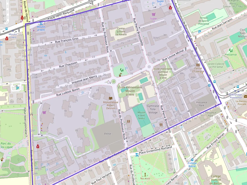 Appartement 74 m² trois pièces à vendre à Vénissieux