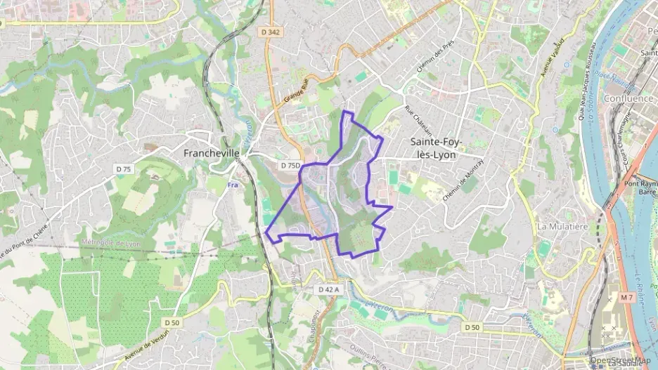 Appartement 76 m² quatre pièces à vendre à Sainte-Foy-lès-Lyon