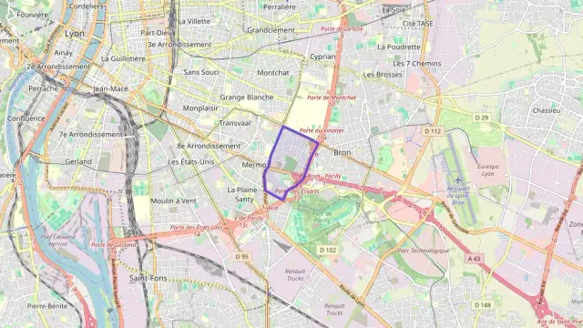 Appartement 65 m² trois pièces à vendre à Bron