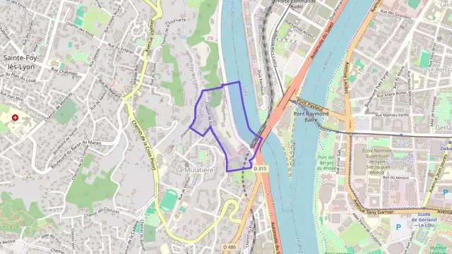 Appartement 32 m² une piece à vendre à La Mulatière