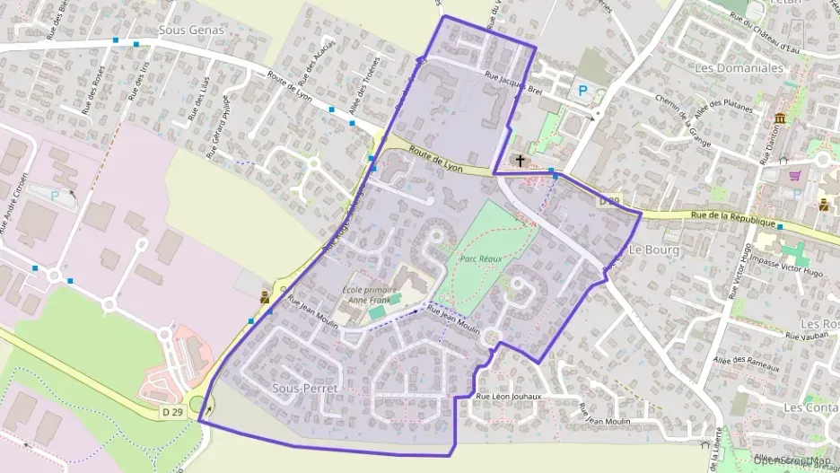 Appartement 89 m² quatre pièces à vendre à Genas