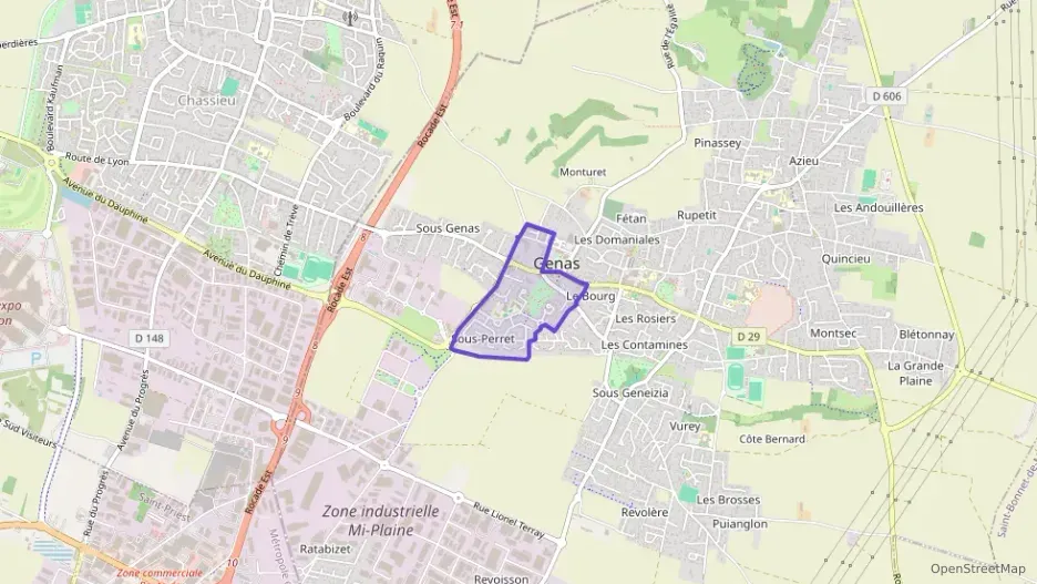 Appartement 89 m² quatre pièces à vendre à Genas