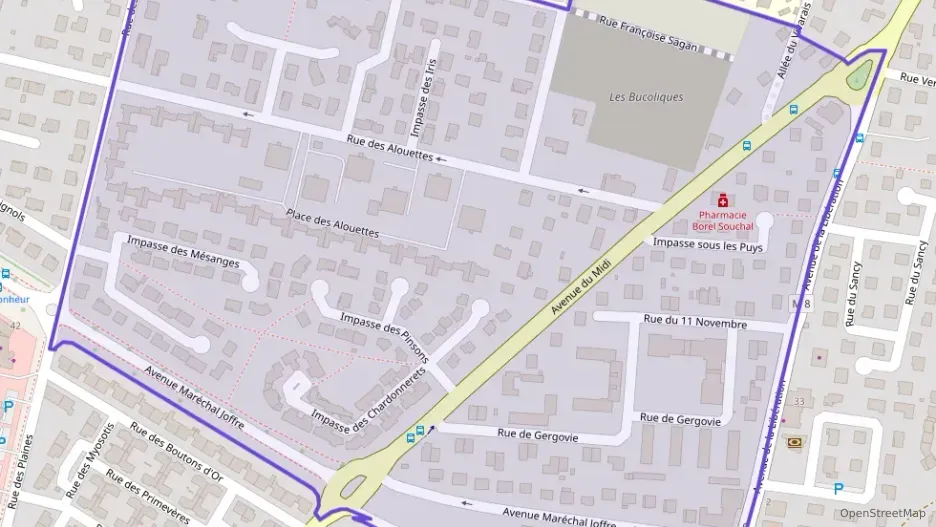 Appartement 68 m² trois pièces à vendre à Cournon-d`Auvergne