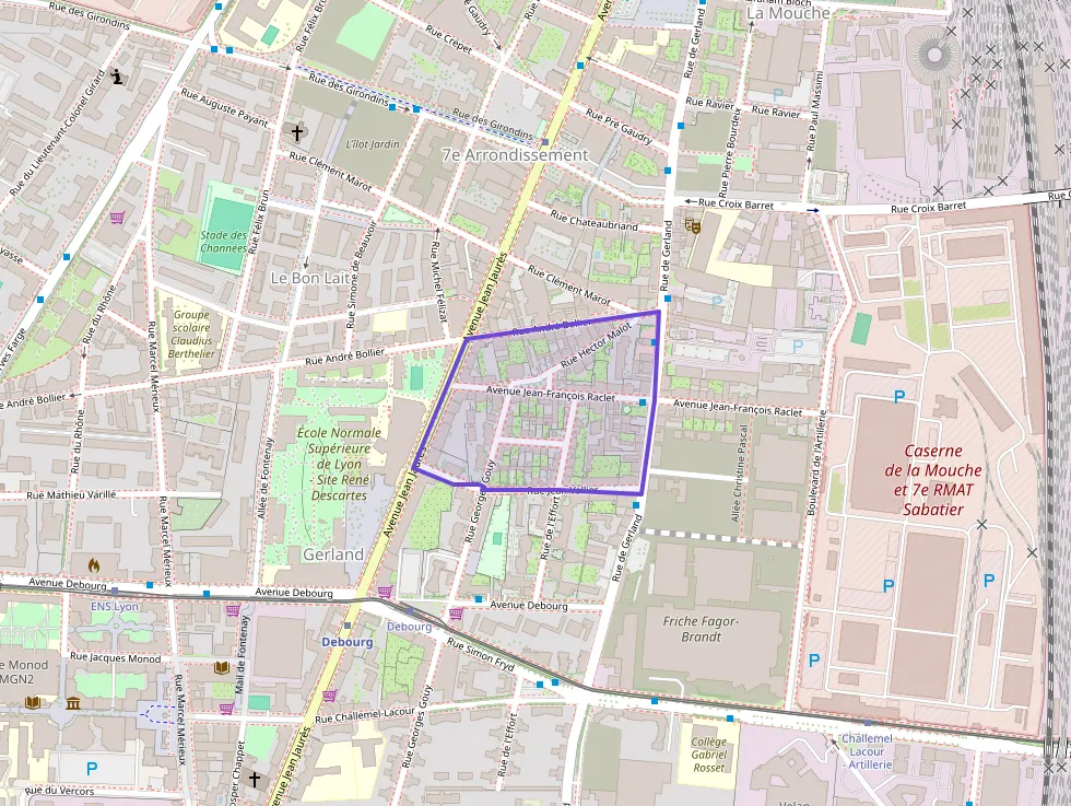 Appartement 81 m² trois pièces à vendre à Lyon 7e Arrondissement