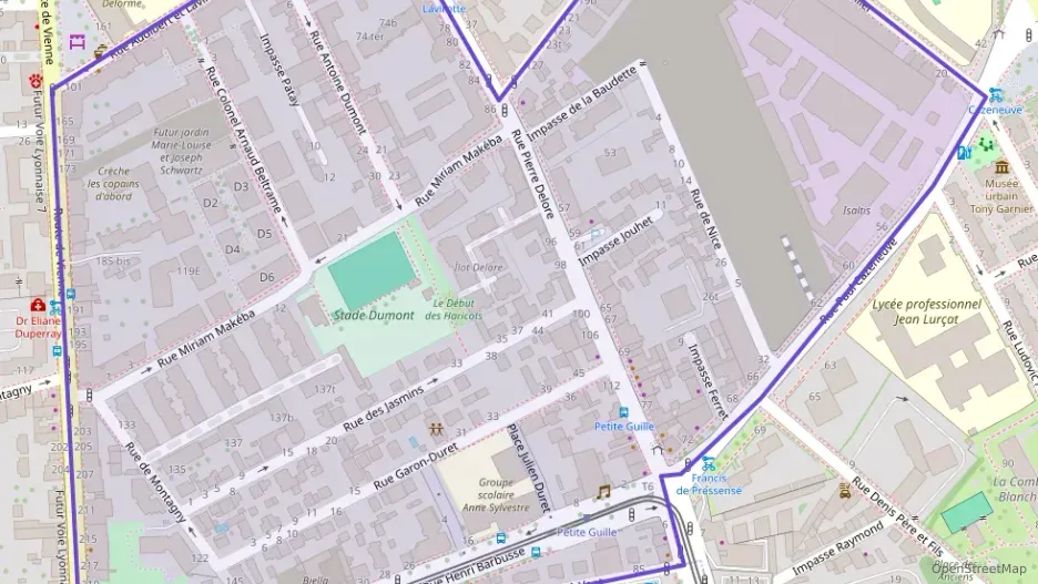 Appartement 41 m² deux pieces à vendre à Lyon 8e Arrondissement