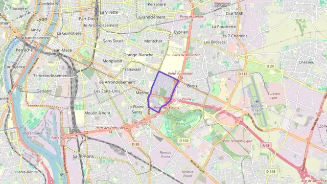 Appartement 69 m² trois pièces à vendre à Bron