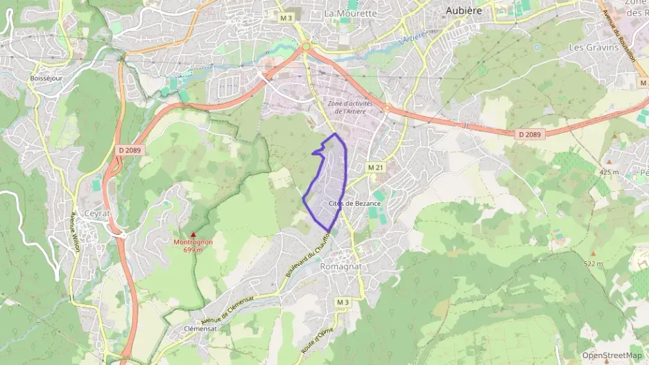 Appartement 60 m² trois pièces à vendre à Romagnat