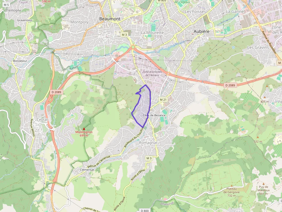 Appartement 73 m² quatre pièces à vendre à Romagnat