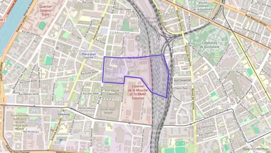 Appartement 61 m² trois pièces à vendre à Lyon 7e Arrondissement Appartement 61 m² trois pièces à vendre à Lyon 7e Arrondissement
