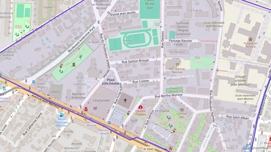 Appartement 63 m² trois pièces à vendre à Lyon 8e Arrondissement